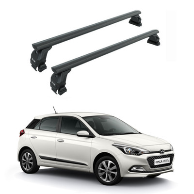 For Hyundai i20 2014-2020 Roof Rack Cross Bars Normal Roof Black