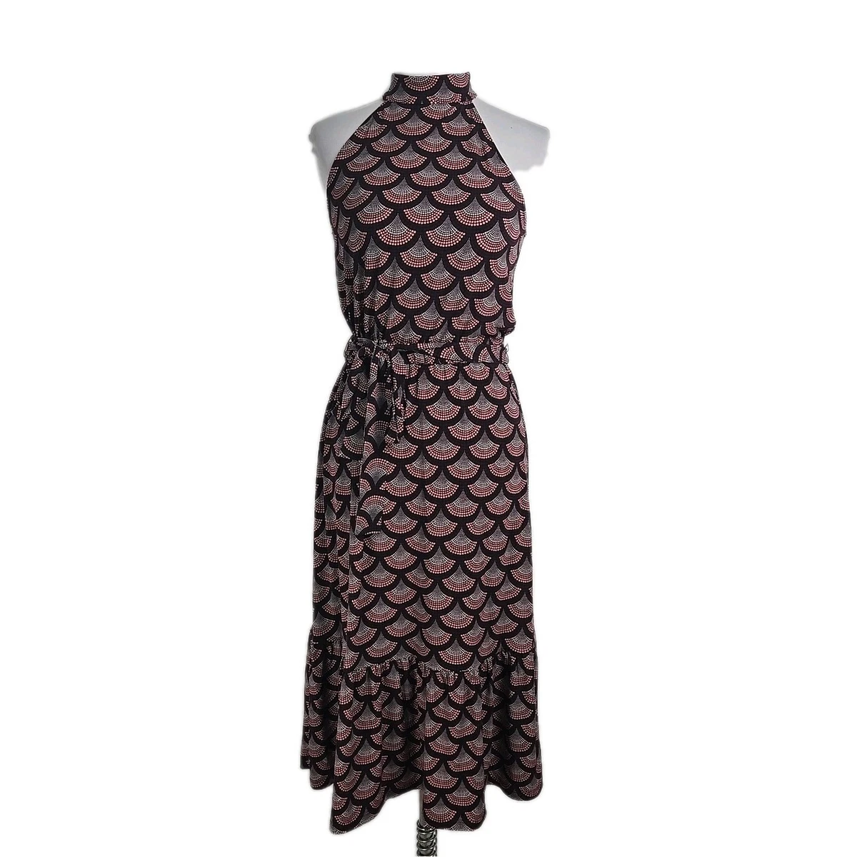 michael kors halter midi dress Women's for sale corset style A-line formal dress