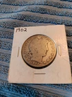 1902 Barber Or Liberty Head Half Dollar