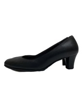 Other Brands PEDALA Pumps 23.5cm Black Leather WP651R