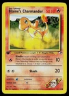 Pokemon Card - Blaine's Charmander Gym Heroes 61/132 1st Edition Common