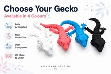 Flexi Gecko gelenkiges 3D-gedrucktes Zappelsp...