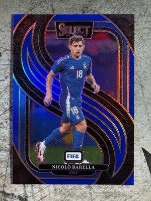Nicolo Barella Italia Blue Select Prizm 2024-25 Panini