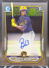 Brailyn Antunez 2026 Bowman Chrome 1st Auto #CPA-BA - Milwaukee Brewers