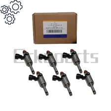 6Pcs NEW For Ford 3.5L 3.5 Turbo EcoBoost Fuel Injector Rail Assembly & Injector