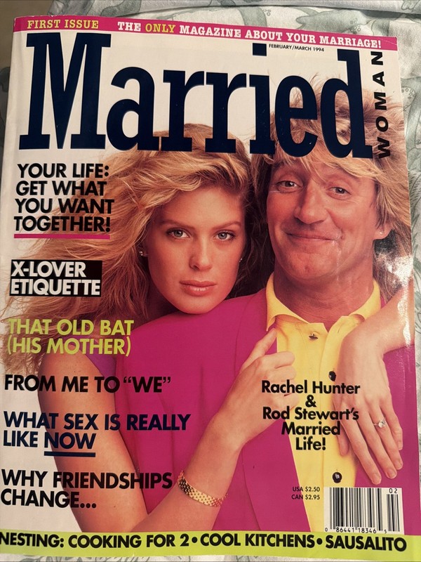 Married woman magazine  feb/march 1994 Rod and Rachel