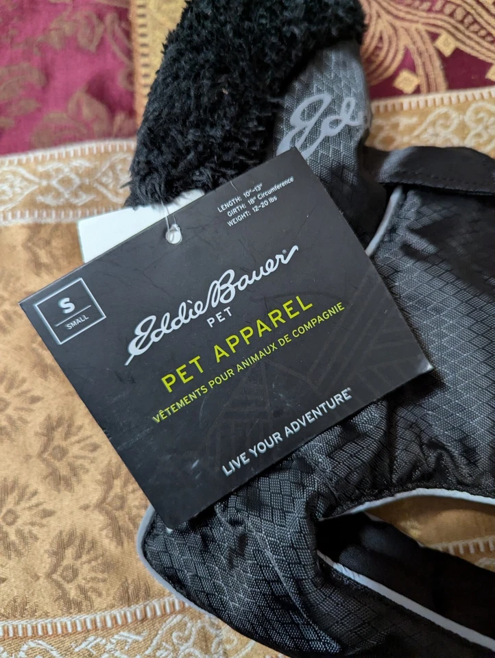 Eddie Bauer Pet Apparel Dog Vest - Black- Small 12-20 Lbs  - Image 2 of 3