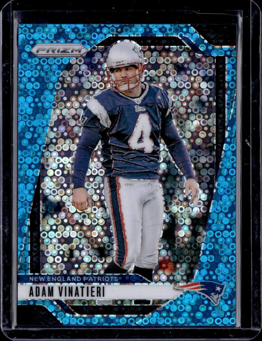 2024 Panini Prizm #199 Adam Vinatieri No Huddle Blue #/99