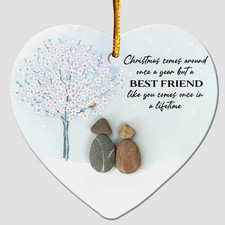 Christmas Ornament 2025   Best Friend  A Best Friend like You Comes Once in a Li
