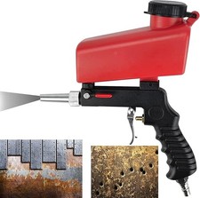 1/4" Sand Blaster Air Sandblasting Gun Compressor Handheld Shot Media Blasting