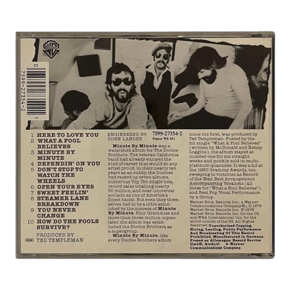 The Doobie Brothers - Minute By Minute | CD | 1978 - Bild 2 von 2