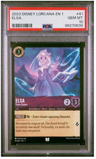2023 Disney Lorcana EN 1 First Chapter 41 ELSA PSA 10 Gem Mint