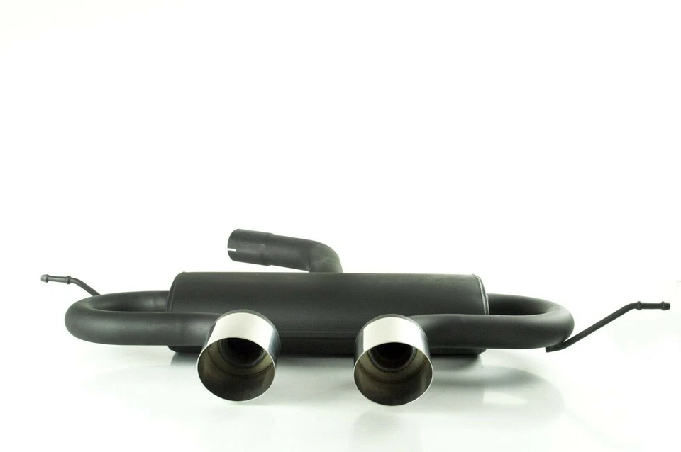 Terminale di Scarico Sportivo R32 per VW Golf 5 Golf 6 Terminali di Scarico 100mm Inclinato - Immagine 2 di 4