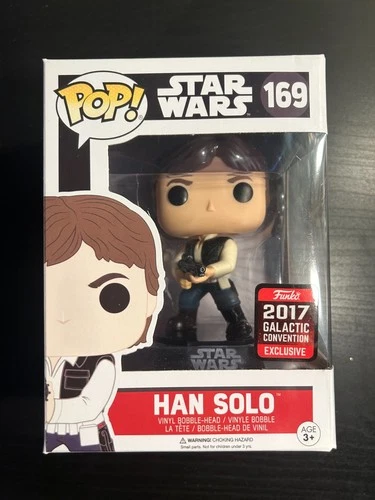 Funko Pop! Vinyl: Star Wars Han Solo 2017 Galactic Convention Exclusive #169
