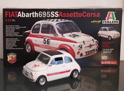 ITALERI Model Kit Bausatz FIAT ABARTH 695 SS A. Corsa # 4705  1:12  25 cm m. OVP