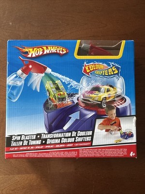 RARITÄT: Hot Wheels Spin Blaster Play Set   Colour Shifters   OVP