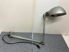 VINTAGE BALL CLAMP FLOATING INDUSTRIAL DRAFTING STEAMPUNK BOLT ON DESK LAMP