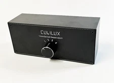 Cubilux AS X1, 1-in-4-out, XLR Audio Switcher