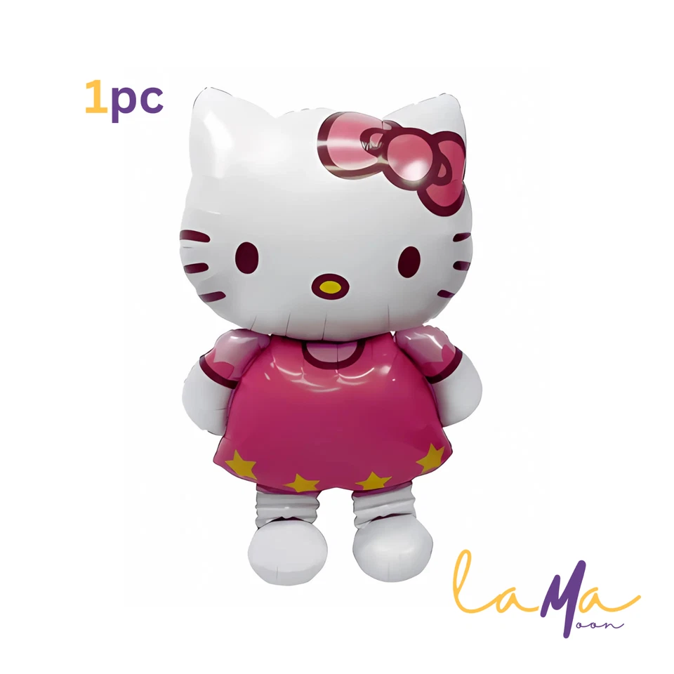 Extra Large Hello Kitty Balloon: 40" Birthday Party Decoration - Image 3 of 4