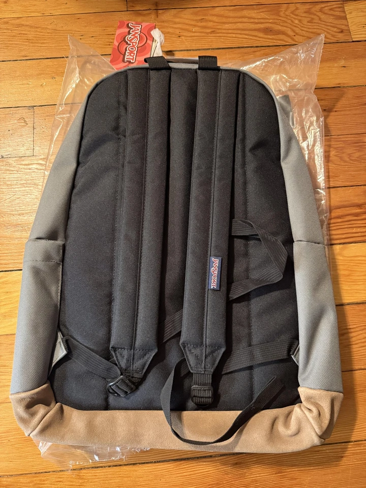 JanSport Right Pack Backpack Graphite Grey 28L Laptop Sleeve School Bag - Image 3 of 4