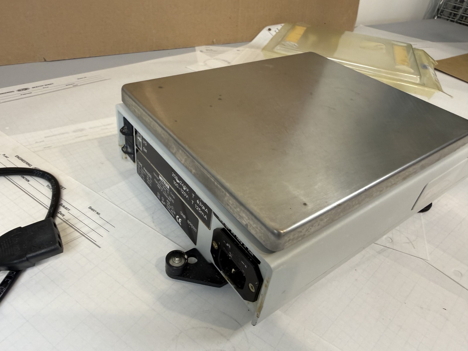 Mettler PM6000 Precision Lab Balance Scale 6100g x 0.1g TESTED + Dust Cover