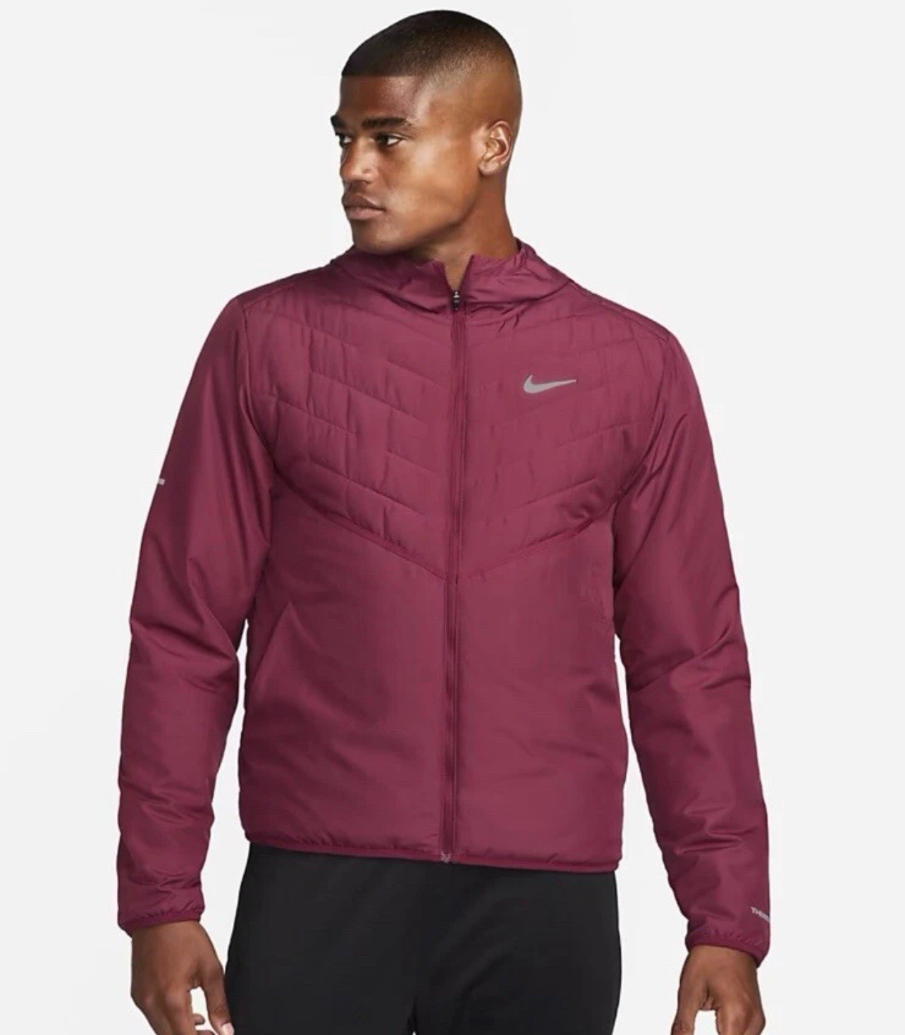 SACAI X NIKE Nike Therma Fit Repel Giacca da Allenamento Running DD5644 638 Uomo Large Marrone