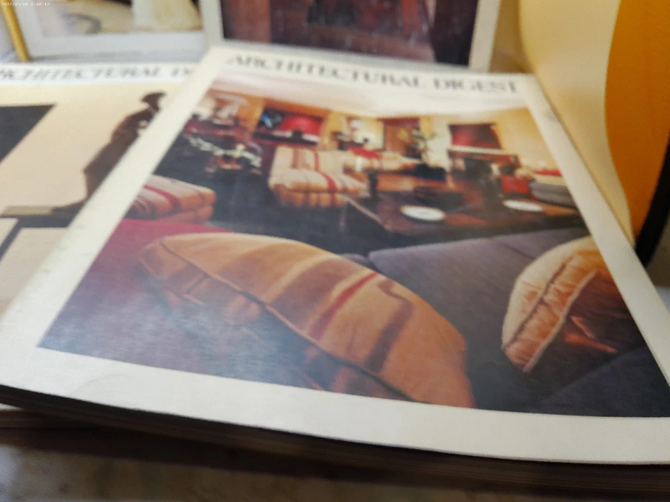 Architectural Digest April September 1978 March April 1979 lot 4 magazine - Image 3 of 4