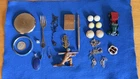 Grandpas Vintage Junk Drawer Lot Sterling 925, Costume Jewelry, Collectibles