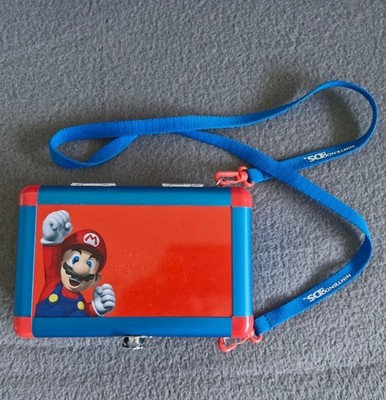 Nintendo DS Metall Box Case Tragetasche Dose Super Mario Schutz Hülle Koffer