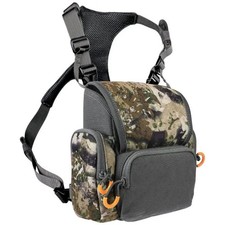 Binocular Harness Chest Pack Adjustable Multipurpose Waterproof Pouch S