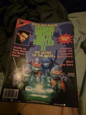 TEENAGE MUTANT NINJA TURTLES II THE SECRET OF THE OOZE OFFICIAL MOVIE MAGAZINE