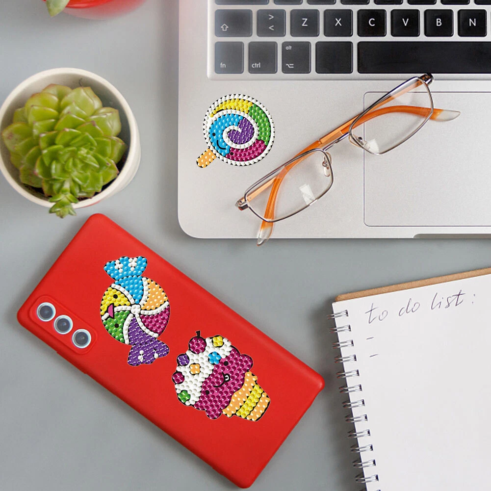 DIY Gem Art Sticker Cute Stickers Paint by Numbers for Kids Adult