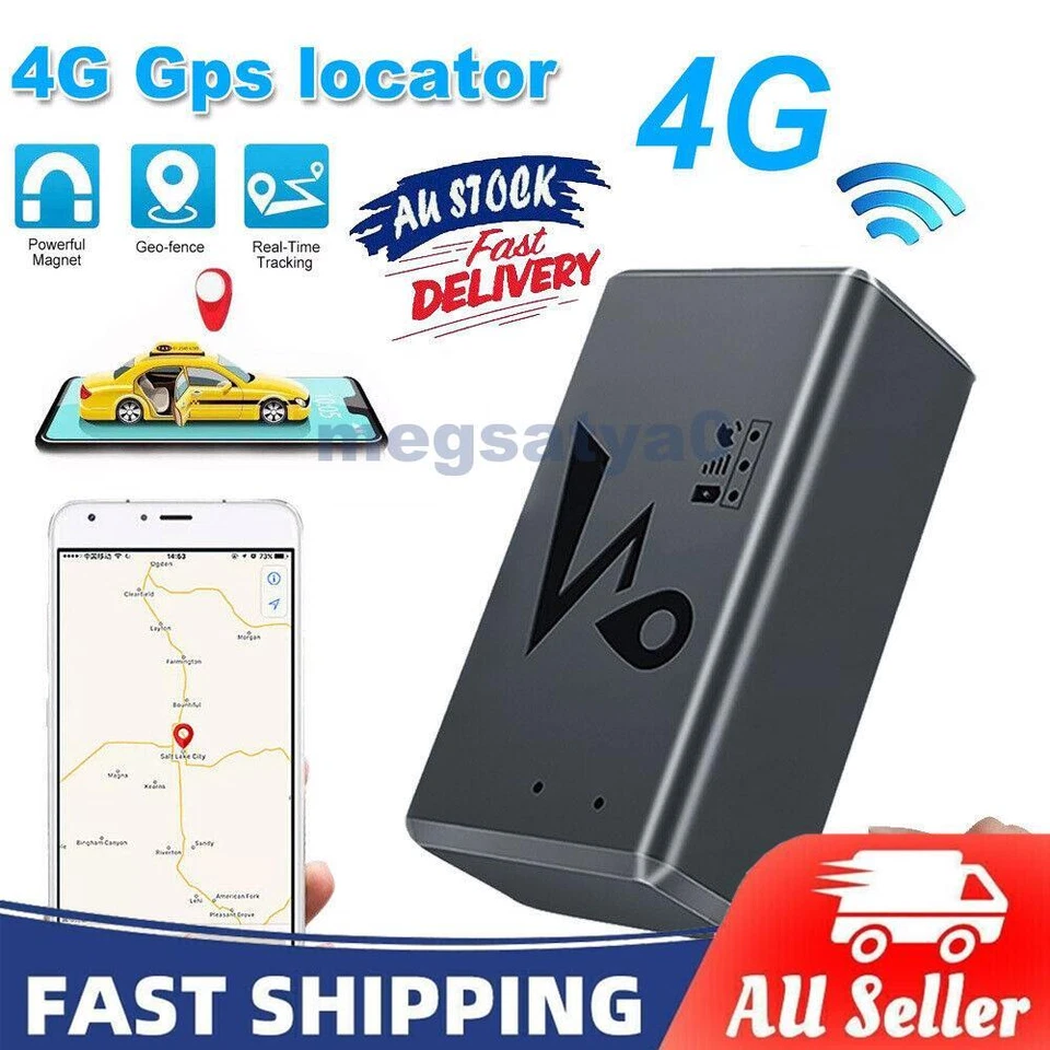 4G Real Time GPS Tracker Magnetic Alarms Live Tracking Vehicle Car Mini Tracker