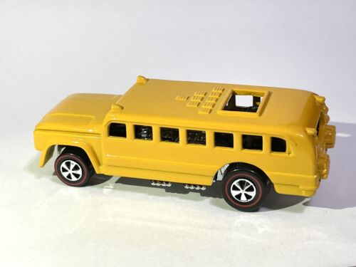 2005 Hot Wheels CUSTOM MADE S'COOL BUS - ONLY 2 Made By Me. School Bus Wow 🤩