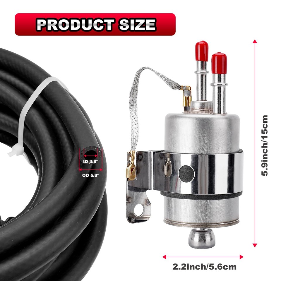 25Ft 3/8'' LS SWAP Fuel Injection Line Kit Complete Conversion EFI FI ...