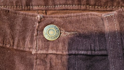 Levi's Damen 724 High Rise Straight Jeans Decadent Chocolate - Cord 30 - Bild 7 von 9
