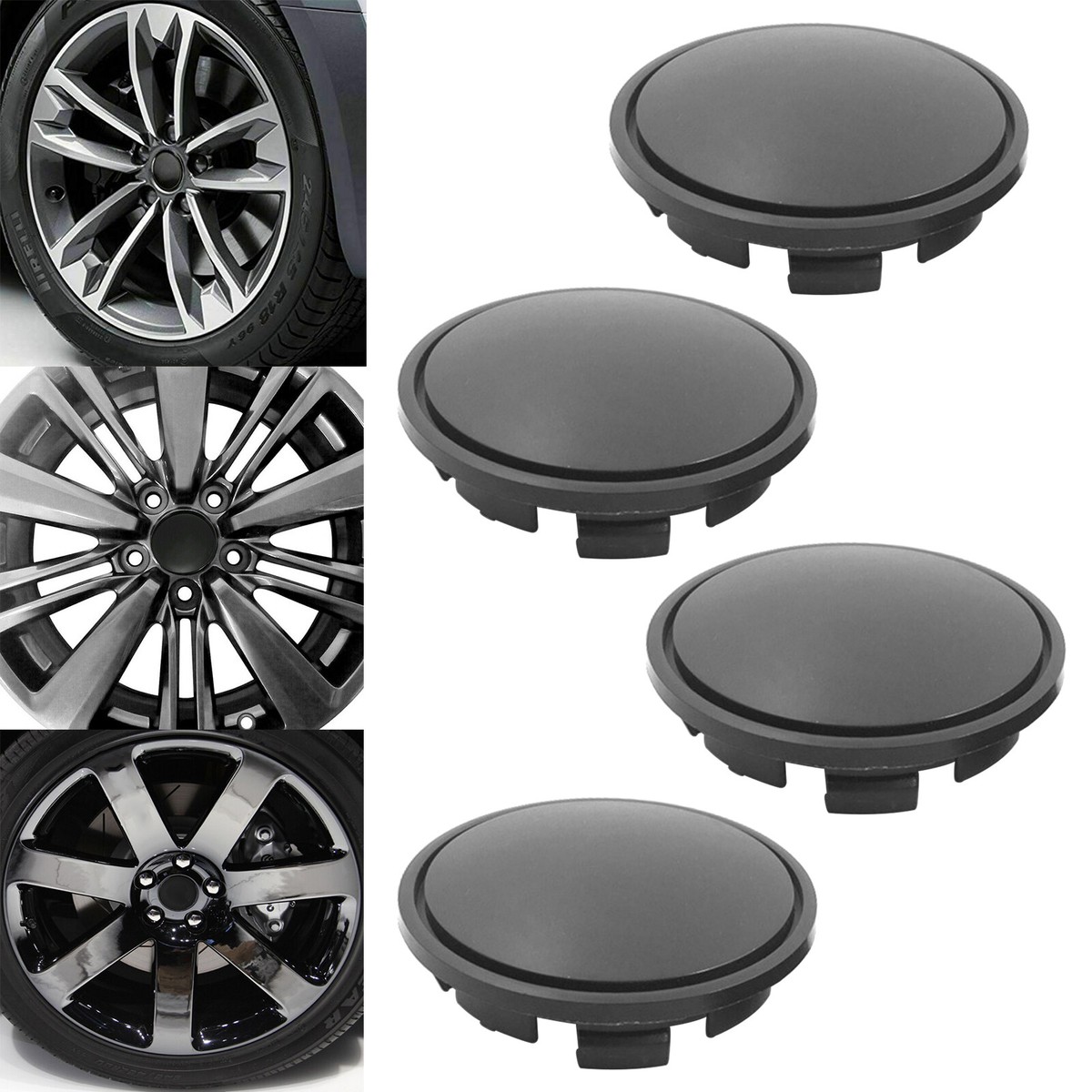4Pcs 56mm Universal Car Wheel Center Caps Hub Tyre Rim Hubs ABS Chrome 4Pcs 56mm Universal Car Wheel Center Caps Hub Tyre Rim Hubs ABS Chrome