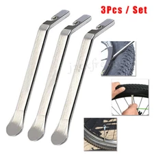 3Pcs Set Metal Bicycle Tire Lever Bike Tyre Levers Spoon Iron Changing Tool US