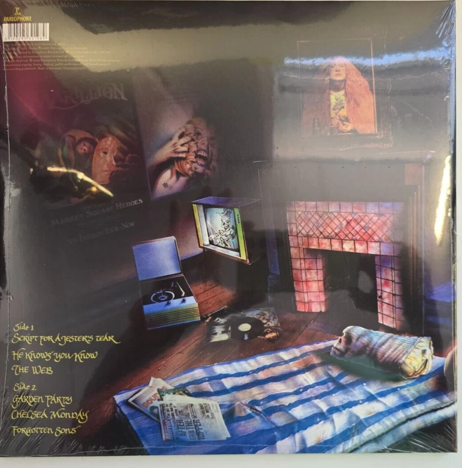 Marillion Script For A Jester's Tear 2020 Remix LP Album vinyl record 2021 prog - Image 2 of 4