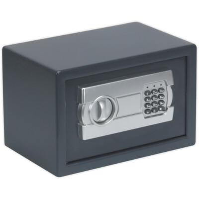 Elektronischer Kombentresor - 310 x 200 x 200 mm - 2 Bolzen Schloss Mini Wandmontage