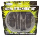 MINI MICRO VACUUM CLEANER ATTACHMENT/ACCESSORY KIT, CREVICE TOOL, DUSTING BRUSH