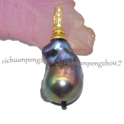 Rare Perle Keshi Grandi 15-20 Mm, Perla D’acqua Dolce Bianca E - Foto 5