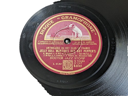 洋楽 JELLY ROLL MORTON RED HOT PEPPERS 78RPM 78 rpm JELLY ROLL MORTON RED HOT PEPPERS kansas city stomps / shoe