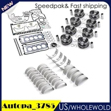 N62 Engine Overhaul Rebuild Kit - Crankshaft Main Bearings Set Fit for BMW 545i