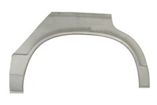 Panel de reparación de arco de rueda trasera guardabarros izquierdo compatible con Audi 100/200 C2 4D 1977-1982