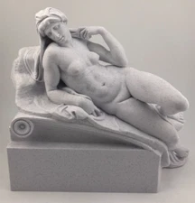 MICHELANGELO RENAISSANCE SCULPTURE DAWN 7.9 INCH/200 MM, MUSEUM REPRODUCTION
