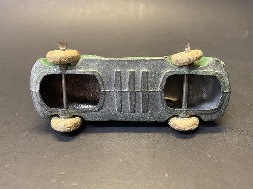 Vintage 1930s Barclay Slush Mold Lead Green Studebaker Sedan Toy Car - Picture 8 of 8