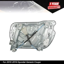 Front Power Window Regulator Left Door For Hyundai Genesis Coupe 2.0L 3.8L 09-16