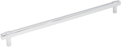 Jeffrey Alexander 293-305 Chrome Zane 12'' Center To Center Bar Cabinet Pull