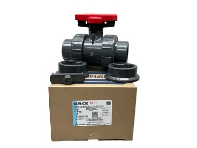 Spears 1829-020 2'' Socket Pvc Ball Valve Inline True Union